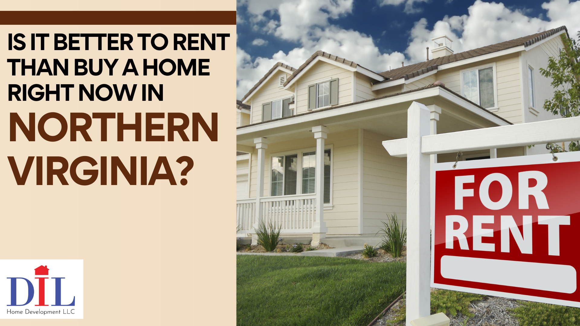 Is It Better to Rent Than Buy a Home Right Now in Northern Virginia?